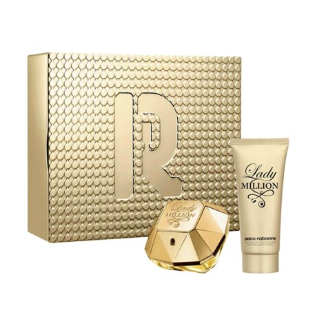 Set Paco Rabanne Lady Million EDP 80 ml + Loción 100 ml Set Paco Rabanne Lady Million EDP 80 ml + Loción 100 ml