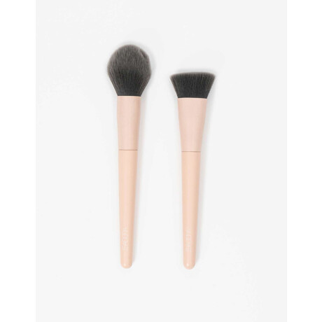 Set De Brochas De Maquillaje Rosa Piel
