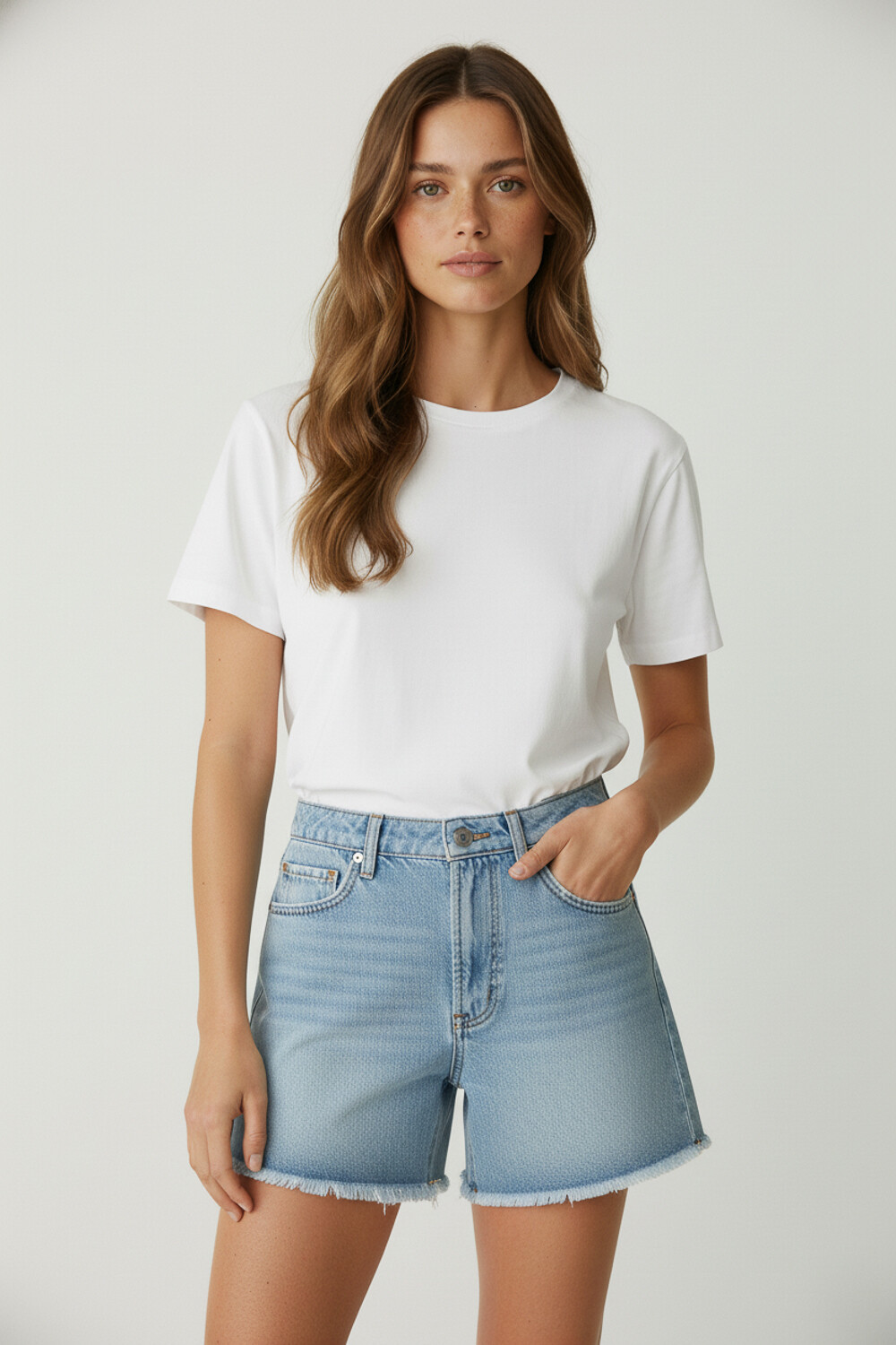 Short Mischa Azul Claro