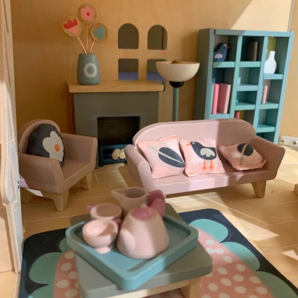 Juguete Muebles Living Casa Muñecas Tender Leaf Infantil Juguete Muebles Living Casa Muñecas Tender Leaf Infantil