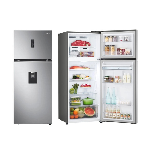 Heladera Lg Vt40spp Inverter 393 L HELADERA LG C/DIS 393L VT40SPP SILVER