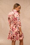 VESTIDO LEXY ESTAMPADO FLORES ROSA VESTIDO LEXY ESTAMPADO FLORES ROSA