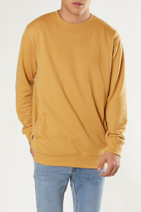 SWEATER WILLIE RUSTY Mostaza