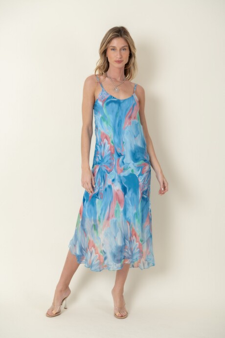 VESTIDO PRIMAVERA Baby blue