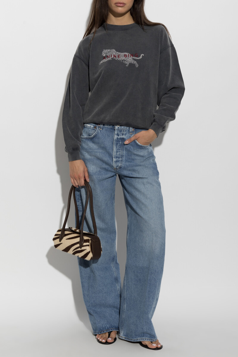 BUZO SPENCER LEOPARD Negro
