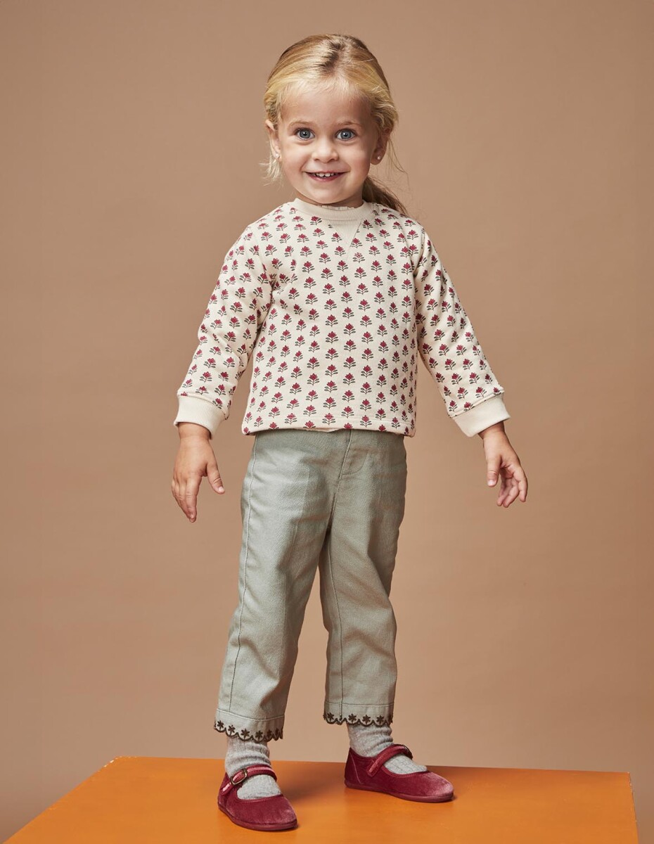 Sudadera Estampada - Crudo 