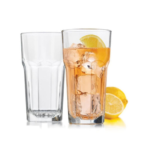 Vaso Vidrio base pesada 7.8*14.5CM/340ML Vaso Vidrio Base Pesada 7.8*14.5cm/340ml