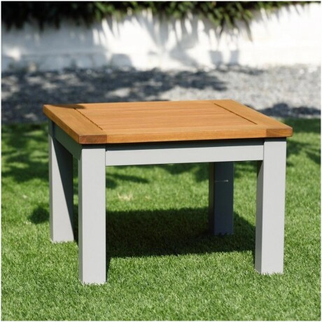 Mesa Cuadrada De Jardín RUSTICO Kingsbury Tamarin 46X46 CM Mesa Cuadrada De Jardín RUSTICO Kingsbury Tamarin 46X46 CM