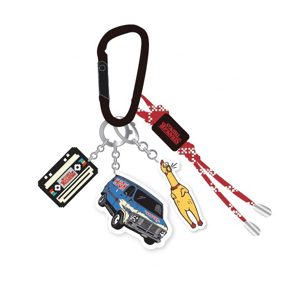 Llavero Led Stranger Things negro