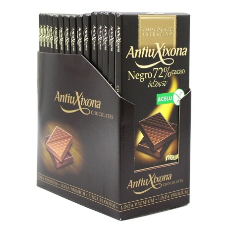TABLETA ANTIU CHOCOLATE NEGRO 72% 100G 001