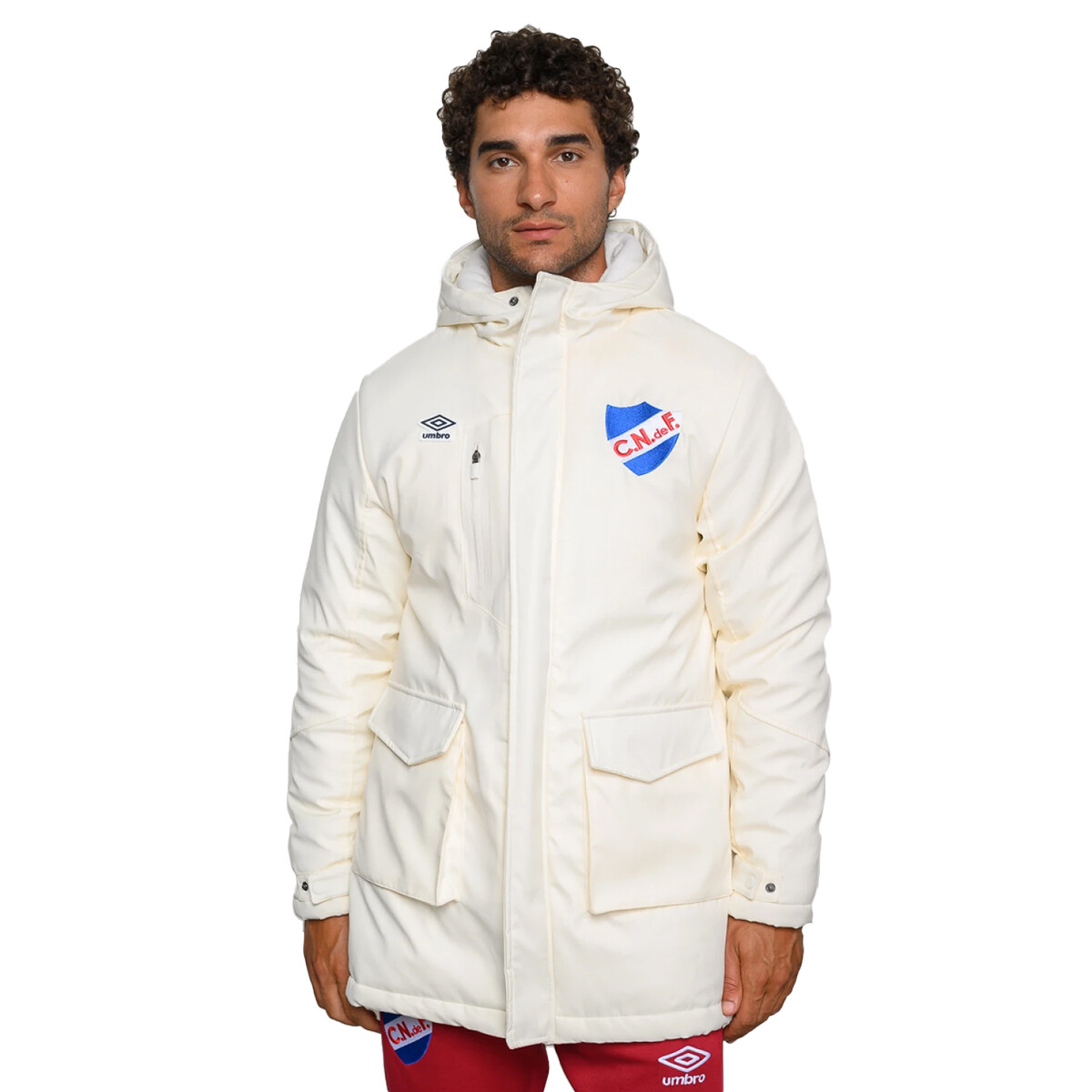Parka Umbro PULSE CNF de Hombre - NU143028 - Blanco 