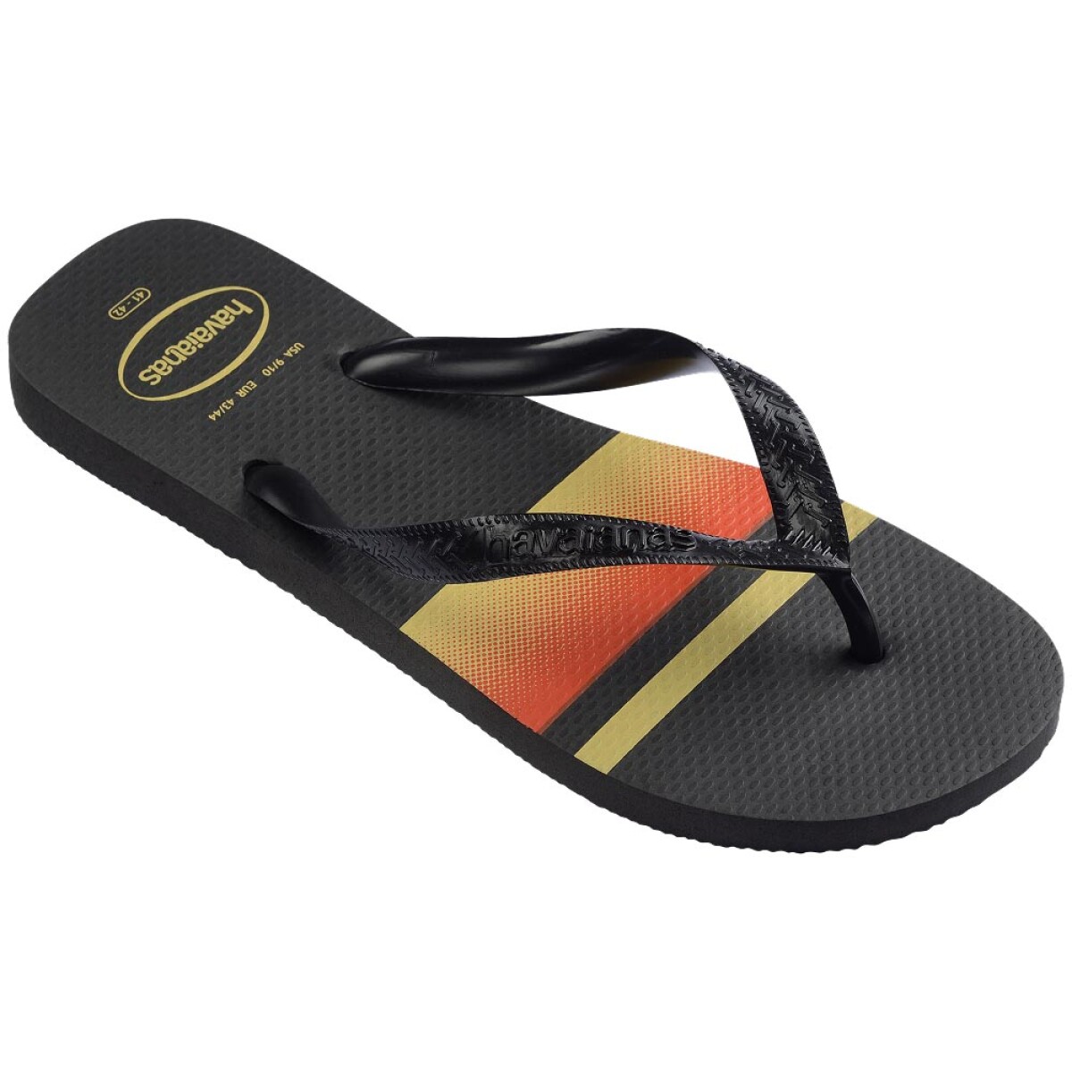 Sandalias Havaianas Top Basic FC Hombre - Negro/negro/negro/negro 