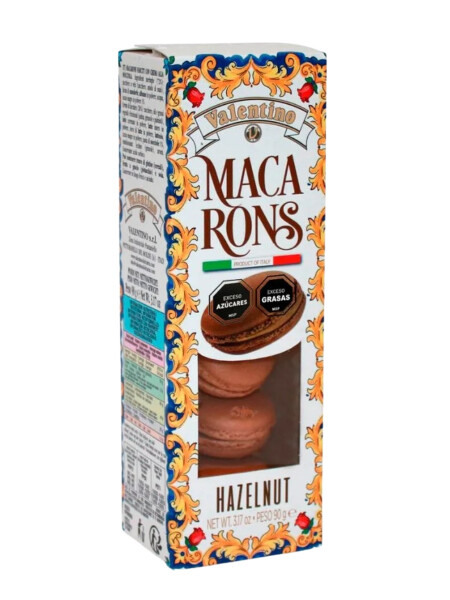 MACARONS AVELLANAS Valentino 90g MACARONS AVELLANAS Valentino 90g