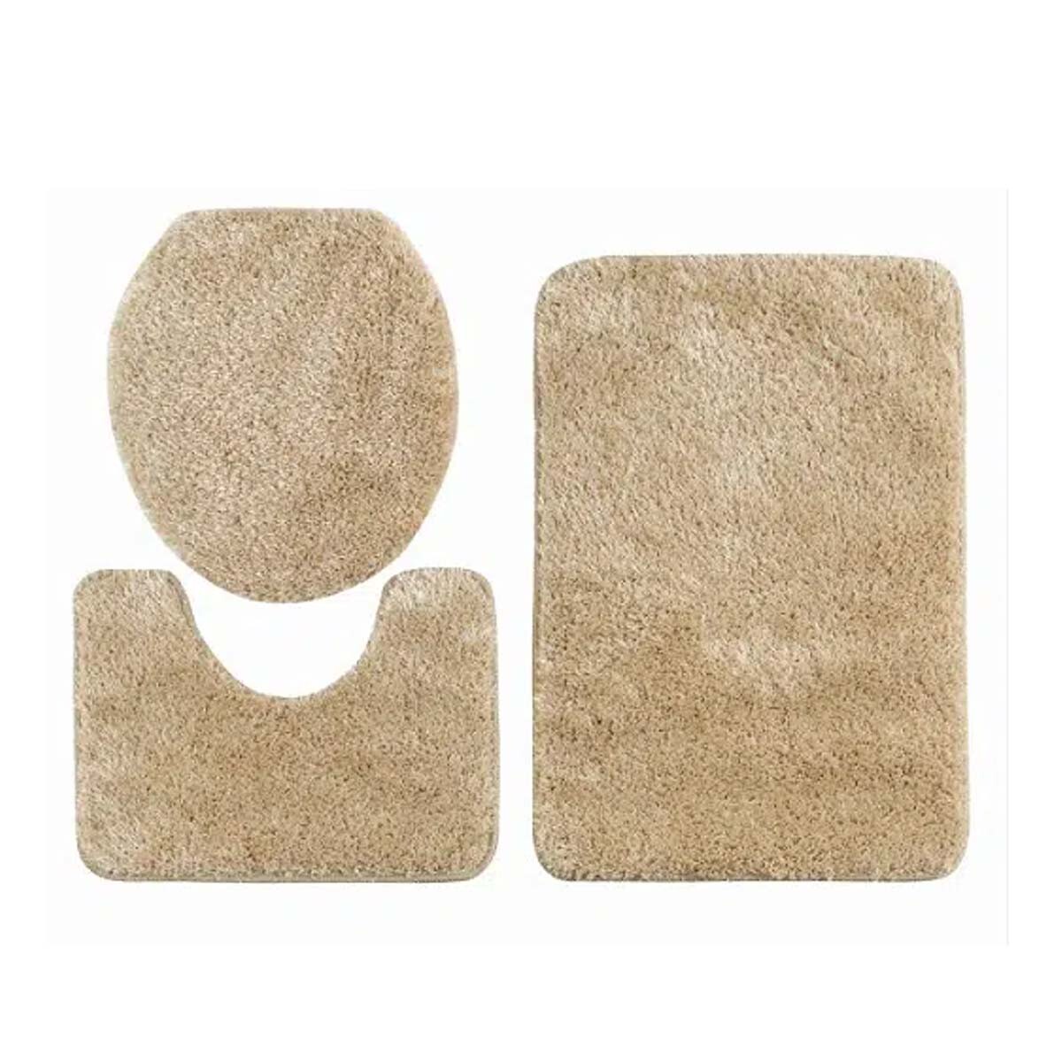 Set alfombras para baño 3 piezas 