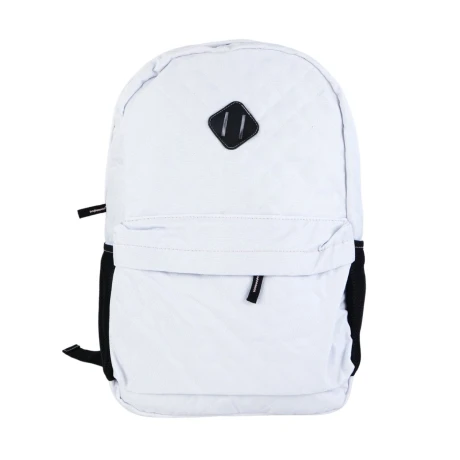 Mochila capitoneada blanca Mochila capitoneada blanca