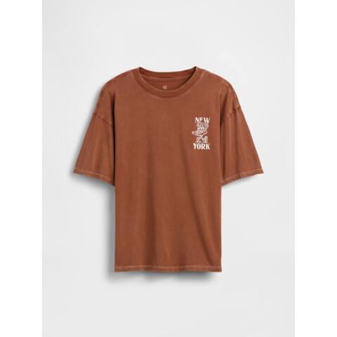 FEB SS GR TEE SADDLE