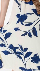 VESTIDO FLOR AZUL