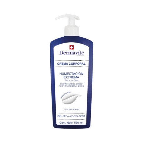 Crema Corporal Dermavite Humectación Extrema Piel Seca Ultra Seca Urea Y Aloe 530ml Crema Corporal Dermavite Humectación Extrema Piel Seca Ultra Seca Urea Y Aloe 530ml