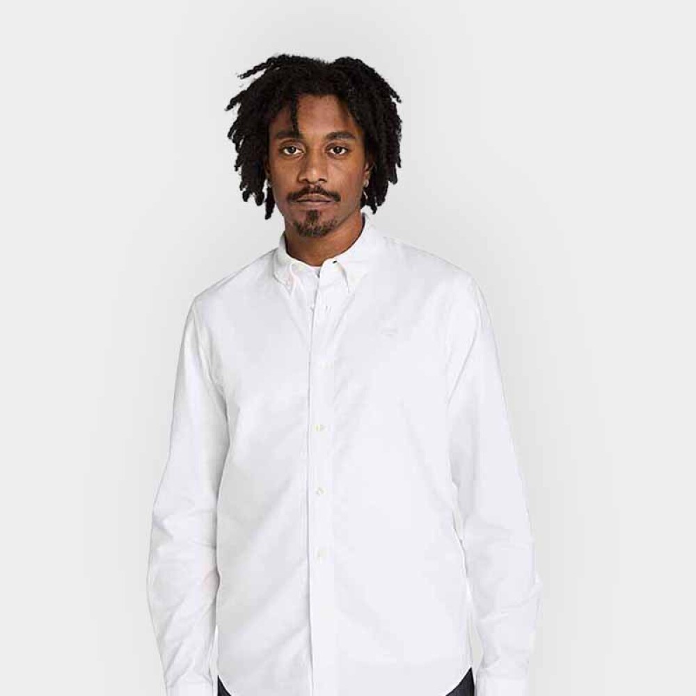 Camisa Oxford Hombre White Yd