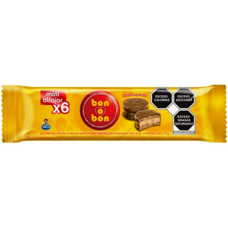 ALFAJOR BON O BON MINI PACK X 6U ALFAJOR BON O BON MINI PACK X 6U