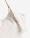 Saca Saca Con Doble Asa De Hombro Regulable - Blanco Crudo