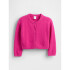 CASHSOFT CARDIGAN BRIGHT FUCHSIA