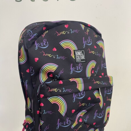 Mochila escolar arcoiris