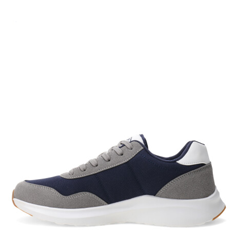 Championes de Hombre Umbro Volcan Gris - Gris Piedra - Blanco