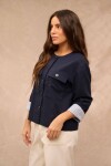 CAMPERA AMAPOLA AZUL MARINO CAMPERA AMAPOLA AZUL MARINO