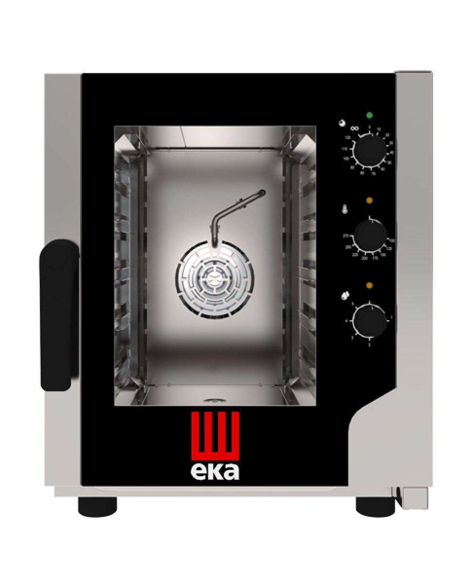 Horno convector eléctrico 5 bandejas GN 2/3 - Tecnoeka EKF 523 N UD 