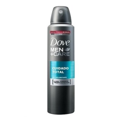 Desodorante Aerosol Dove Men Cuidado Total 150 Ml. Desodorante Aerosol Dove Men Cuidado Total 150 Ml.