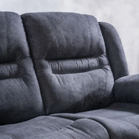 Sillón Reclinable 2 Cuerpos Renno Gris Sillón Reclinable 2 Cuerpos Renno Gris