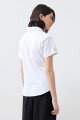 Camisa clásica manga corta blanco