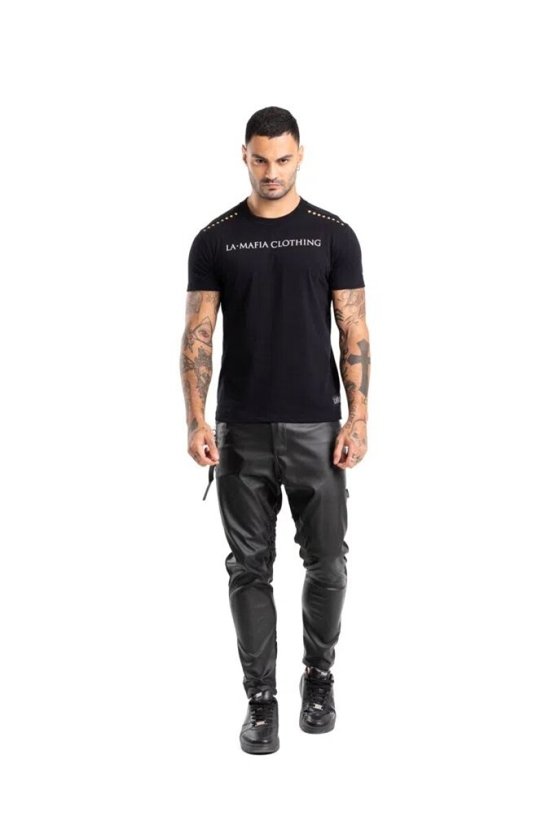 CAMISETA DE COLOR NEGRO BY LA MAFIA 