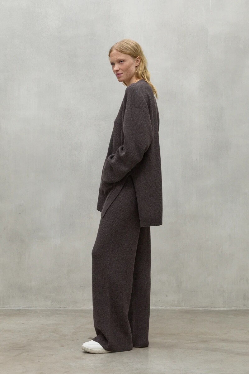 CARDIGAN NIMAL Marron