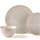 Juego de vajilla 16 Piezas Porcelana Olive Sand Haengnam Juego de vajilla 16 Piezas Porcelana Olive Sand Haengnam