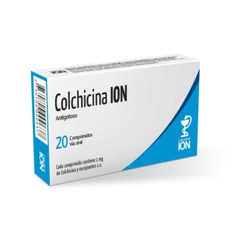 Colchicina Ion 20 Comprimidos Colchicina Ion 20 Comprimidos