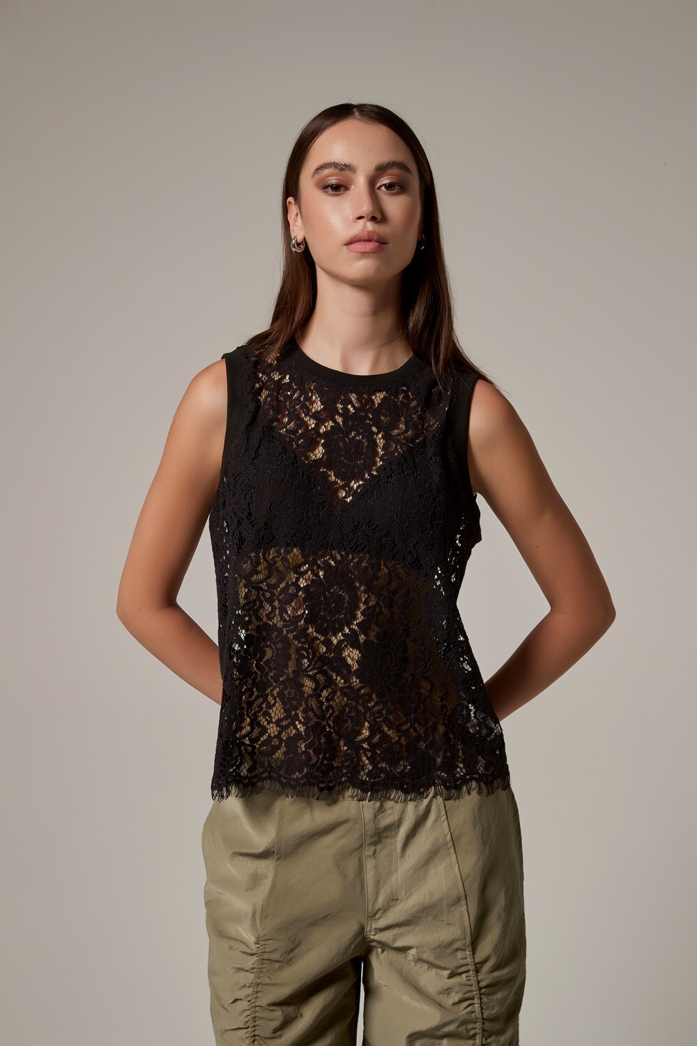 Musculosa Gulae Negro
