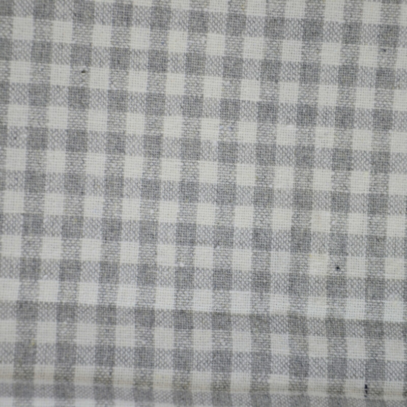 Mantel algodón 140x180cm CUADRADO GRIS