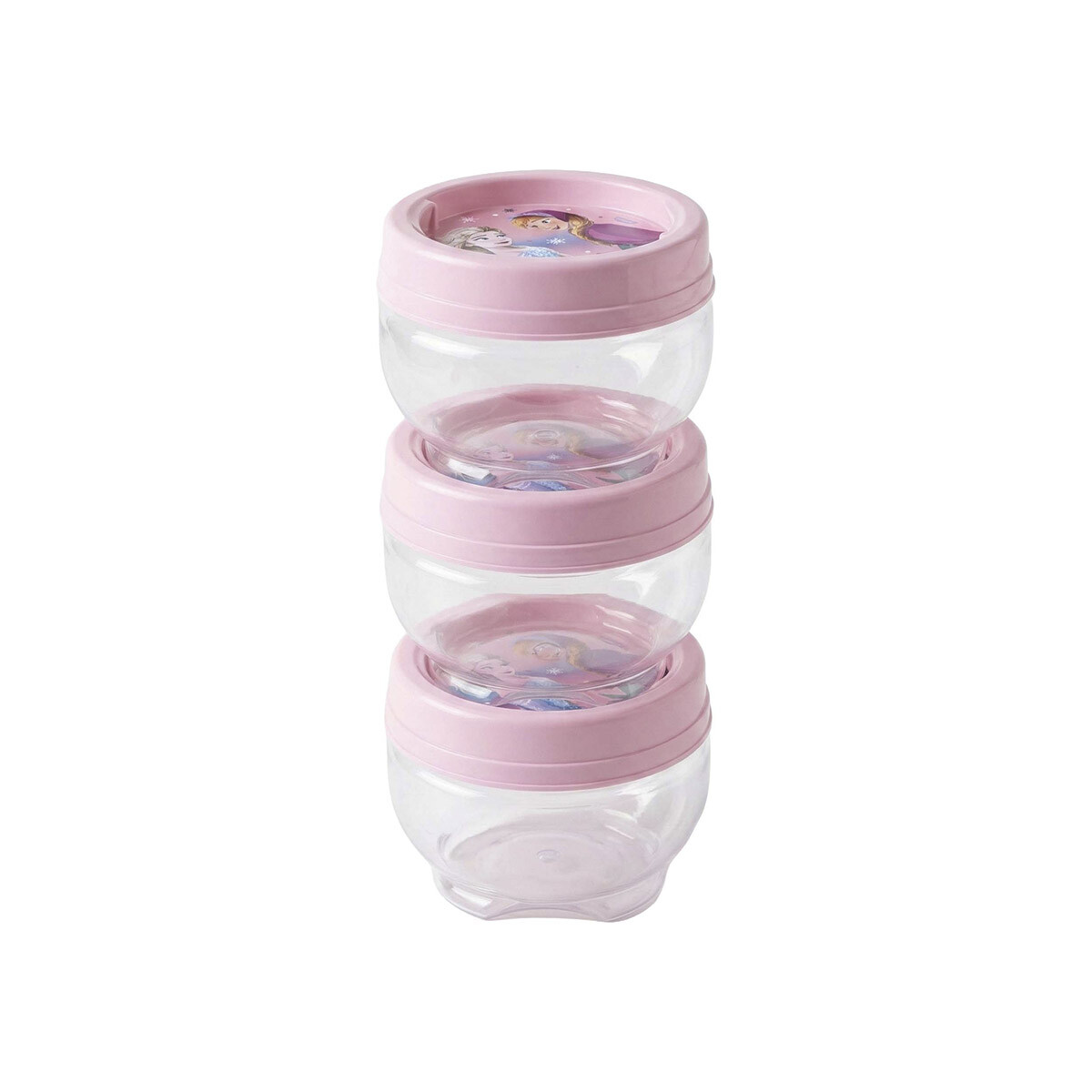 Pote Apilable X3 con Traba Frozen 
