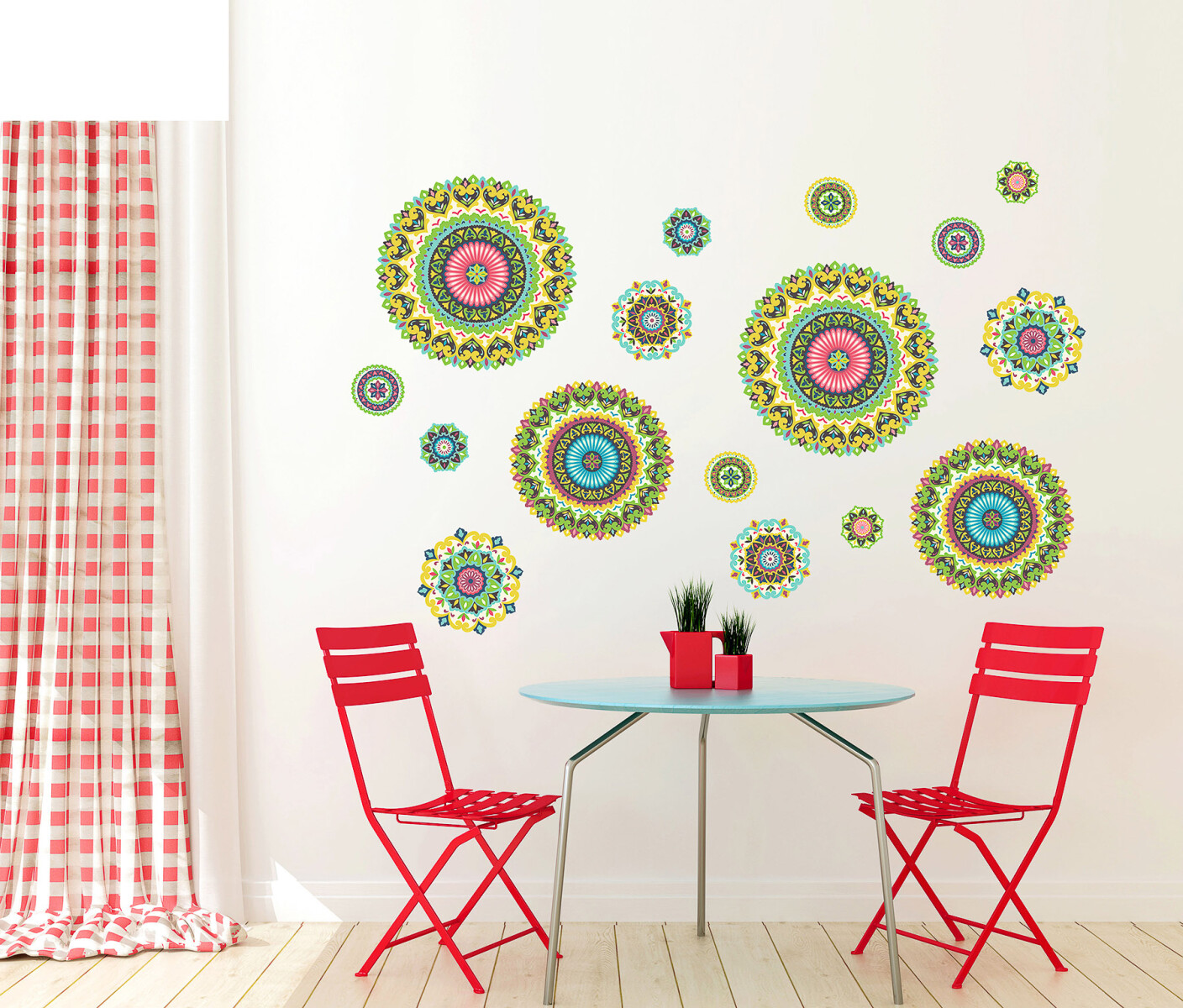 WALLPOPS TIKA WALL ART KIT - N/A 