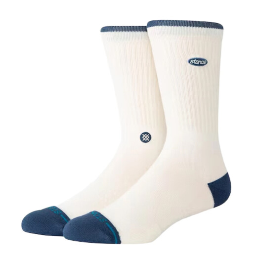 Medias Stance Blurred Crew - Blanco Medias Stance Blurred Crew - Blanco
