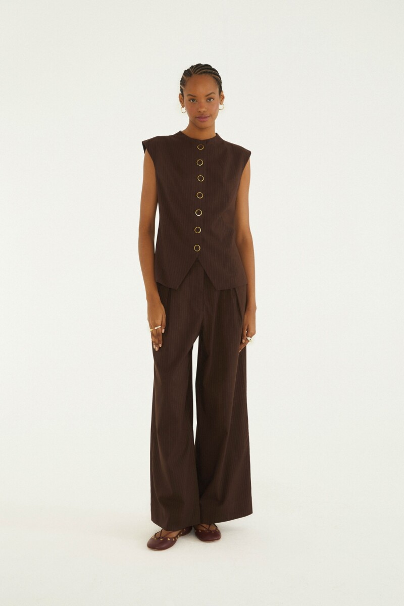 PANTALON SASTRERO Marron