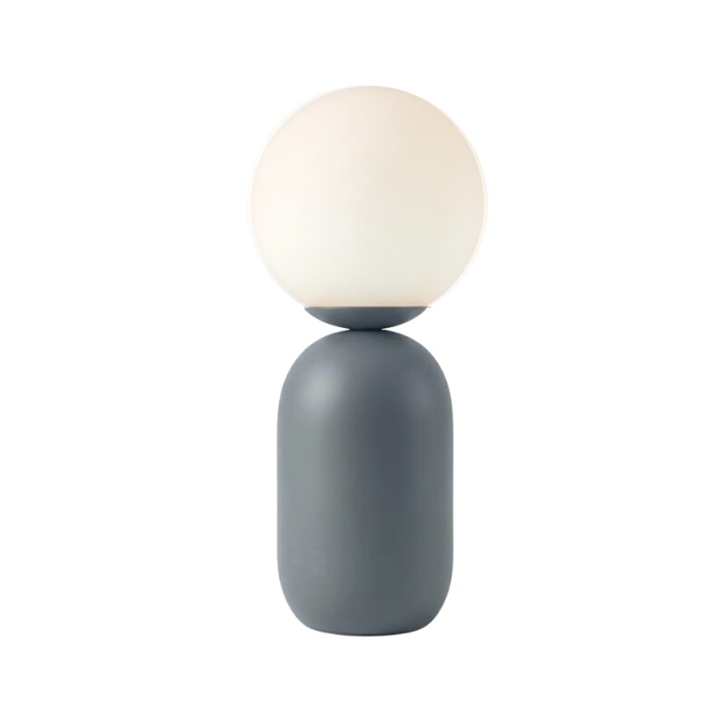 ARTEFACTO DECORATIVO DE MESA DALU Luminaria De Mesa Dalu Gris