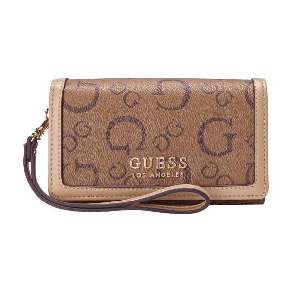 BILLETERA GUESS OAK PARK SLG JG823842 Marrónuniforme