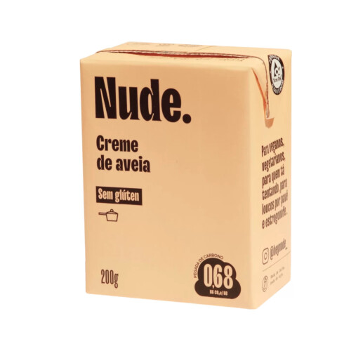 Crema De Avena Nude 200ml Crema De Avena Nude 200g