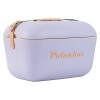 Conservadora Hielera Polarbox Vintage 20lt Con Asada Pop Malva Y Naranja
