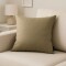 Funda de almohadones lisa 43 x 43 cm MARRON