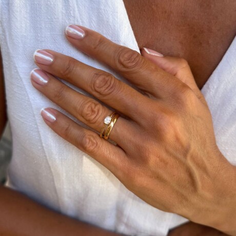 Anillo de Compromiso Valentines - Oro 18k Anillo de Compromiso Valentines - Oro 18k