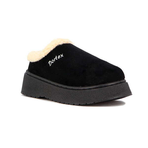 Zueco Dortex Mujer Negro